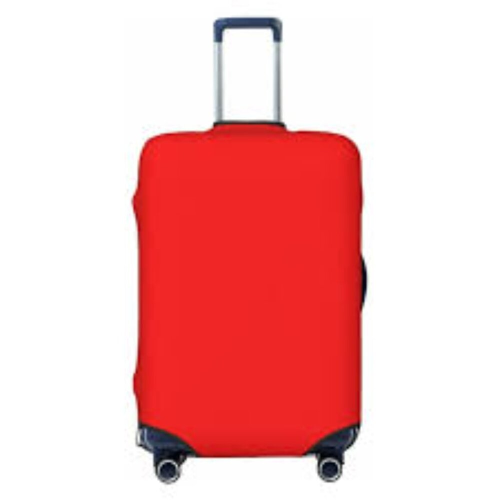 Luggage Protector / Suitcase Cover / Elastic Slip-On / NWT - Red- 22-25"- MD